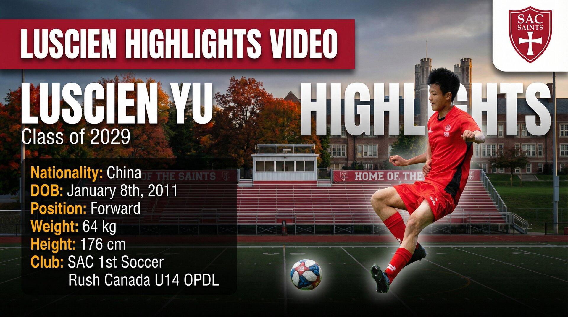 Luscien Yu Highlights Video Cover
