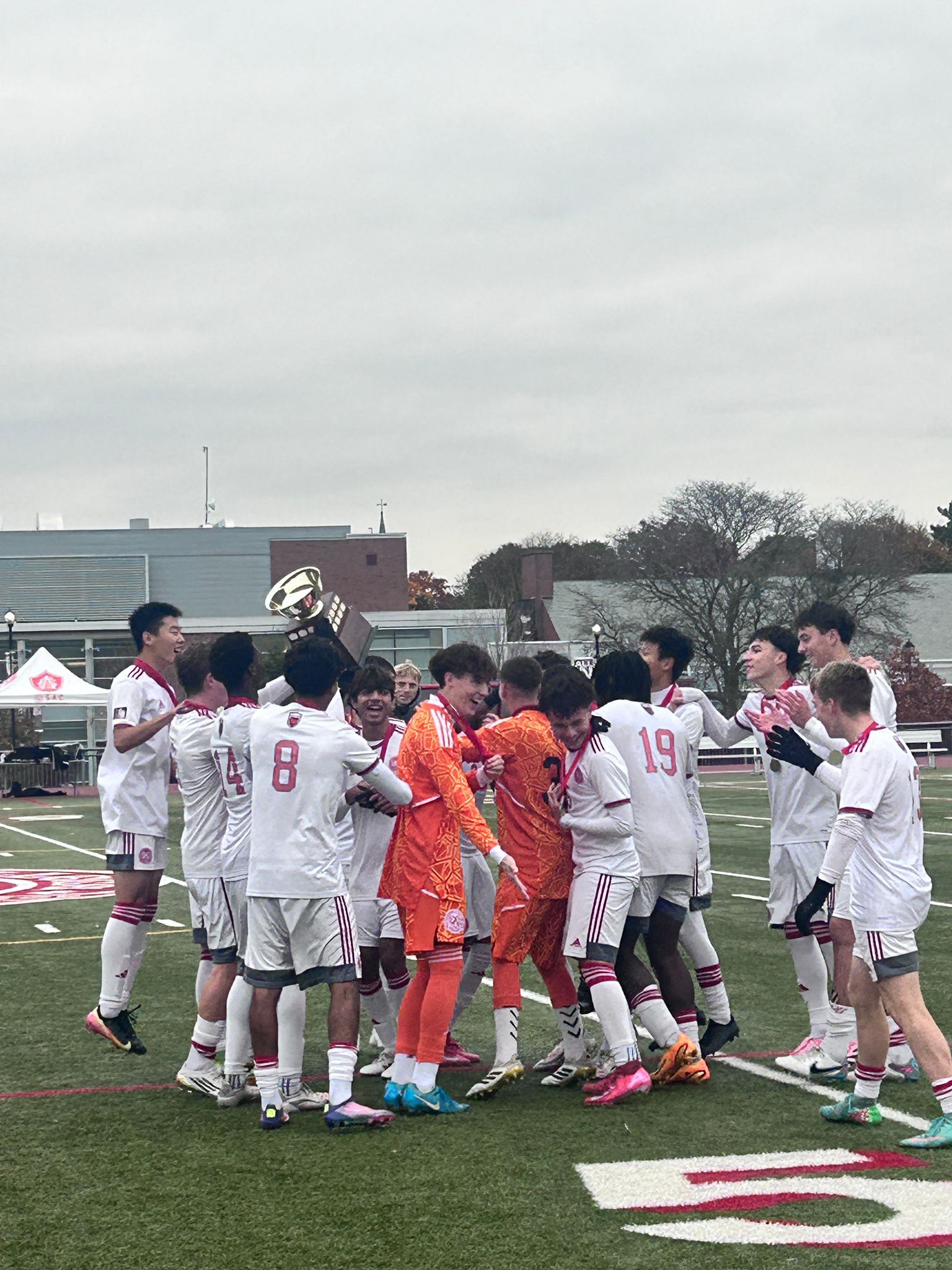 Team Trophy Celebration - CISAA Champions
