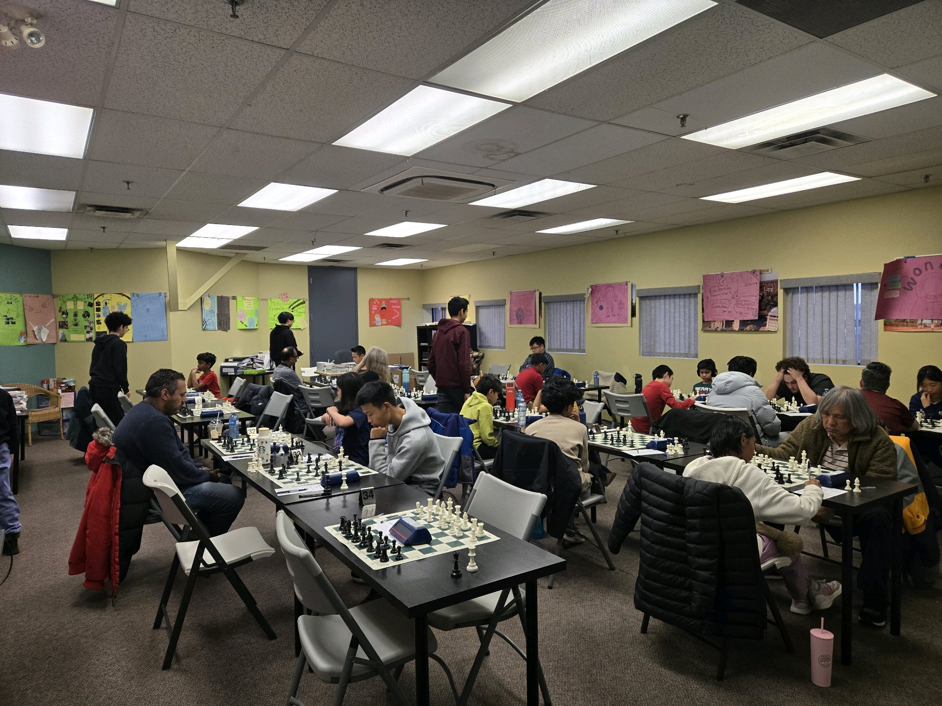 Luscien Yu Shows Resilience at SAC Chess Tournament